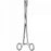Miltex MAIER Uterine Dressing Forceps - FORCEPS, MAIER, STRAIGHT, W/RATCHET - 30-850