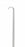 Miltex EMMETT Uterine Tenaculum Hook - Emmet Uterine Tenaculum Hook, Style 4 - 30-954