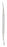 Miltex BONE File - Bone File, 7", 12A Pattern - 40-1382