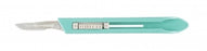 Integra Sterile Safety Scalpels - Disposable #10 Stainless Steel Safety Scalpel - 4-510