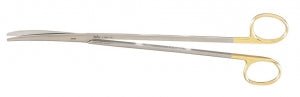Milte METZENBAUM Std Pttn Op Scissors - Carb-n-Sert Metzenbaum Scissors, Standard, Curved, 10" - 5-189A-TC