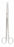 Miltex Instru SIMMS Scissors Straight - SCISSORS, SIMS, SHARP-BLUNT, STRAIT, 8" - 5-222