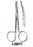 Integra Lifesciences Corp KAYE Dissecting Scissors - Kaye Dissecting Scissor, Tungsten Carbide Fine Curved Blade, 1 Serrated, 4-1/2" - 5-269TC