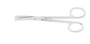 Miltex Std Pattern Operating Scissors - Standard Pattern Operating Scissors, Delicate Curved, Blunt-Blunt, 4.75" - 5-280