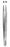 Miltex POTTS-SMITH Scissors - Potts-Smith Dressing Forceps, Serrated, 8.25" - 6-156