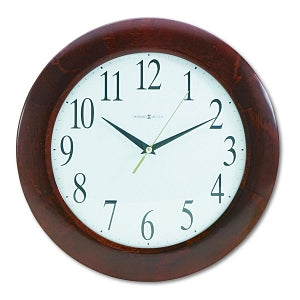 Howard Miller Corporate Wall Clocks - Corporate Wall Clock, 12-3/4", Cherry - 625-214
