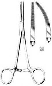 Miltex RANKIN Forceps - Rankin Forceps, 6-1/4", Curved - 34516