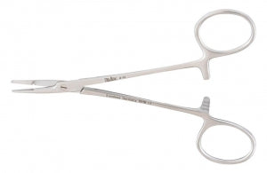 Integra OLSEN-HEGAR Needle Holder & Scissors - Olsen-Hegar Needle Holder, 4-3/4", Serrated - 42596