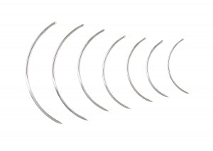 Miltex Insturment Co Regular Surgeon's Needles - NEEDLE, SURGEON, REG, REV CUT, #20, 3/8 CIRC - MS140-20