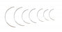 Miltex Insturment Co Regular Surgeon's Needles - Regular Surgeon's Needle, 1/2 Circle with Cutting Edge - MS192-17