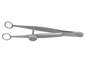 Integra LifeSciences Ear Lobe Forceps - Ear Lobe Forceps with Screw Set, 3-1/2" - PM18-1220