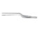 Integra LifeSciences Jansen Dressing Forceps - Jansen Dressing Forceps, Bayonet Handle, Serrated Tip, 4-1/2" - PM-4279