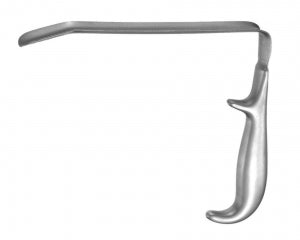 Mi Ferreira Breast Aug Retractor (FO) - Ferreira Breast Augmentation Retractor, 5-1/8" Handle Length, 1" Blade Width - PM-895
