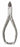 Integra Lifesciences Nail Nippers - Straight Stainless Steel Nail Nippers, 4.63" - V940225