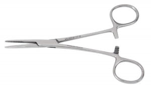 Miltex VANTAGE Hemostatic Forceps - Vantage Kelly Forceps, 5-1/2", Straight - V97-36