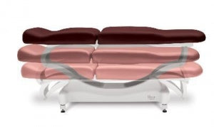Midmark Corporation Ritter 244 Barrier-Free Bariatric Power - Seamless Upholstery for Midmark 244 Table, 32", Lunar Gray - 002-0861-845