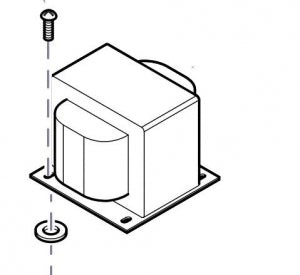 Midmark 641 Power Procedure Chairs & Accessories - Upholstered Transformer Assembly for 630/75/230/641 Procedure Chairs - 015-1647-00