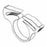Midmark Corporation Nylon Hose Clamp to Secure Tubing - Nylon Hose Clamp - 016-0748-01