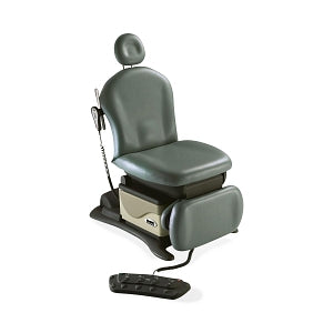 Midmark 641 Power Procedure Chairs & Accessories - 641 Power Procedure Chair, 24", UltraFree Upholstery, Dark Linen - 002-10147-866