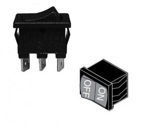 Midmark Corporation Specialty Chair Parts / Compnents - Rocker Switch - 015-1055-00