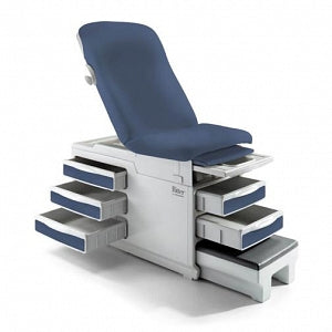 Midmark Ritter Model 204 Manual Exam Table Bases - Ritter Model 204 Manual Exam Table Base with Drawer Heater and Pelvic Tilt - 204-012