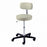 Midmark Ritter 273 Air Lift Stool with Backrest - Ritter Basic Stool with Back, Adjustable, Lunar Gray - 273-002-845