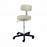 Midmark Ritter 273 Air Lift Stool with Backrest - Ritter 273 Airlift Stool with Back, Auto Lock Casters, Harbor - 273-005-861