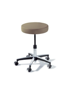 Midmark Ritter 274 Adjustable Physician Stools - Manually Adjustable Stool, Aluminum Base, Shadow - 274-001-232