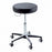Midmark Ritter 277 Air Lift Pneumatic Stool with Backrest - Ritter 277 Air Lift Hand-Operated Pneumatic Stool with Standard Casters, UltraFree Stone - 277-001-865