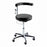 Midmark Ritter 279 Air Lift Surgeon Stools - Ritter 279 Surgeon Stool, Air Lift Base, Adjustable Handle, Obsidian - 279-001-857