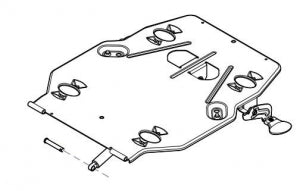 Midmark Ritter 204 Exam Table and Accessories - Gas Release Spring for Midmark 204 Table - 029-3453-00-216