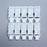 Midmark Corp. IQecg System and Accessories - Clear ECG Clips, Pack of 10 (3 mm, 4 mm and Snap) - 3-047-0001