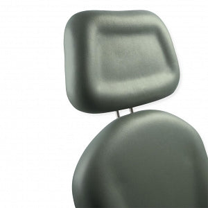 Midmark 641 Power Procedure Chairs & Accessories - Rectangular Headrest for 641 Procedure Chair, Lunar Gray - 9A390001-845