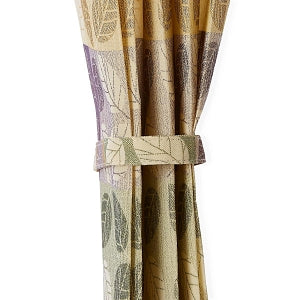 Medline Disposable Snap Panel Cubicle Curtains - Disposable Curtain Tieback, with Snaps, Uptown - MIT6DTIEBACK