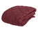 Medline Suede Touch Throw Quilts - Suede-Touch Quilted Bedspread, Twin, Throw Style, Zinfandel Red - MITQSQZINT