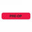MarketLab Clerical Medical Labels - LABEL, PRE-OP, RED - 0346