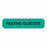 MarketLab Glucose Tolerance Testing Labels - LABEL, FASTING GLUCOSE, GREEN - 0370