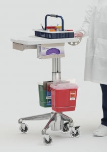 MarketLab Go-Cart Mobile Draw Cart and Accessories - CONTAINER, SHARPS, MAILBOX LID, 8QT, 10.5" - 0384