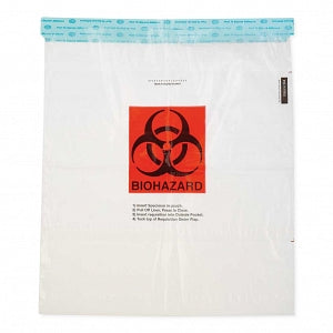 MarketLab Adhesive Closure Specimen Bags - BAGS, ADHESIVE CLOSURE, 15" X 17" - 0437