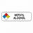 MarketLab Chemical Hazard Labels - LABEL, METHYL ALCOHOL, MULTI-COLOR, 250 - 0743