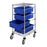 Marketlab Divider Box Cart - CART, DIVIDER BOX, 4 CONTAINER, 21X24X45 - ML0910