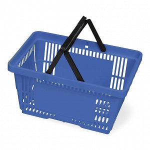 MarketLab Basket with Handle for RediCart - BASKETS, EZ CART, BLUE - 0990-BL