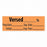 MarketLab Tranquilizer Medication Pre-Cut Label Tape - LABEL, VERSED - 10232-PRE