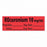 MarketLab Muscle Relaxant Medication Pre-Cut Label - LABEL, ROCURONIUM, 10MG / MEL - 10252-PRE