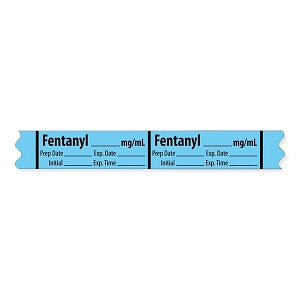MarketLab Narcotics Medication Label Tape - LABEL, FENTANYL, MG / ML - 10260