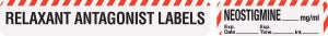 MarketLab Relaxant Antagonist Medication Pre-Cut Label - LABEL, TENSILON - 10286-PRE