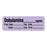 MarketLab Vasopressor Medication Pre-Cut Label - LABEL, DOBUTAMINE, MG / ML - 10288-PRE