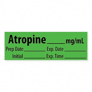 Marketlab Anticholinergic Agent Medication Pre-Cut Label - LABEL, ATRO ...