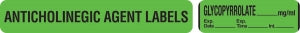 Marketlab Anticholinergic Agent Medication Pre-Cut Label - LABEL, GLYCOPYRROLATE - 10314-PRE