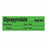 Marketlab Anticholinergic Agent Medication Pre-Cut Label - LABEL, GLYCOPYRROLATE - 10314-PRE